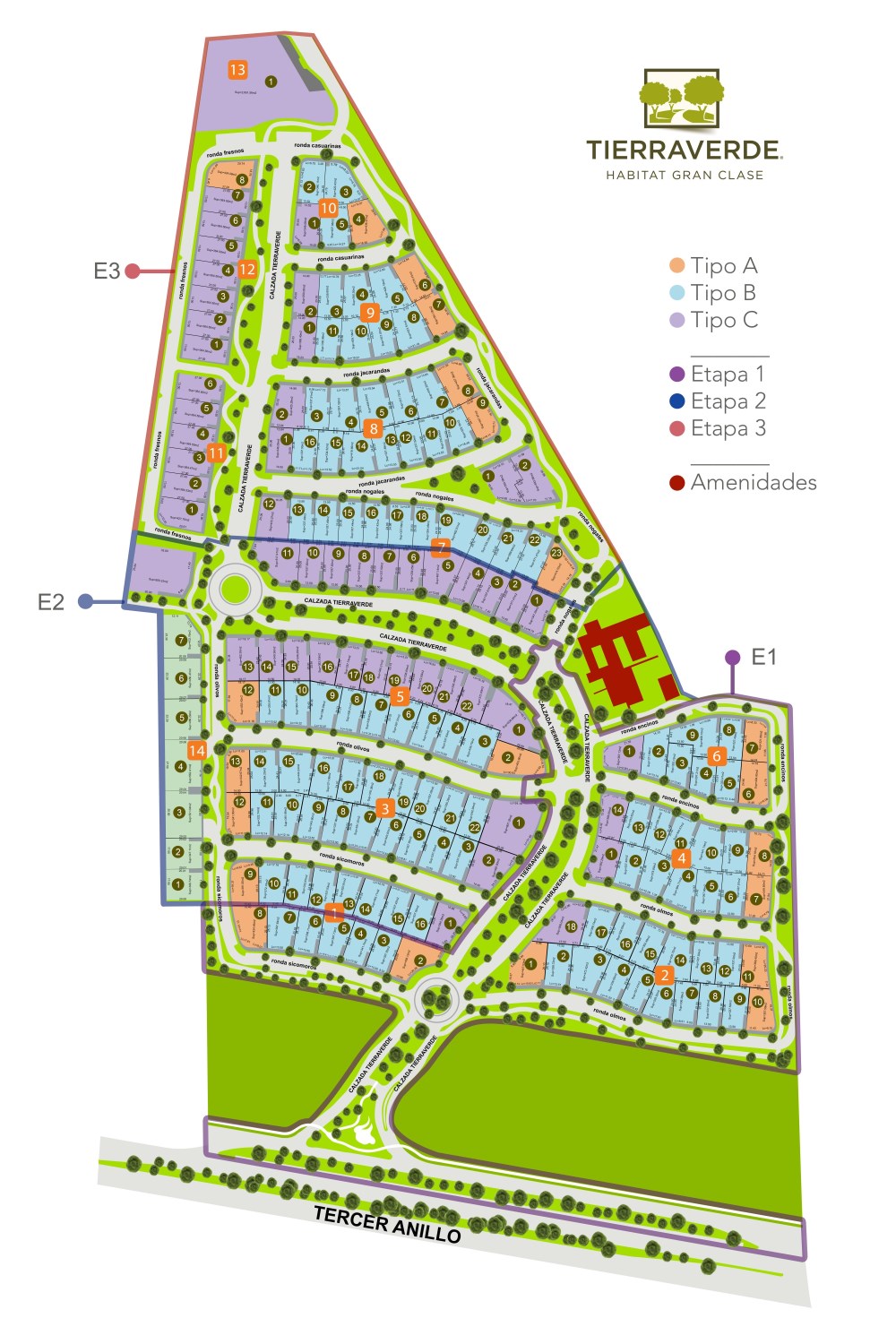 Plano Maestro Grullas Residencial